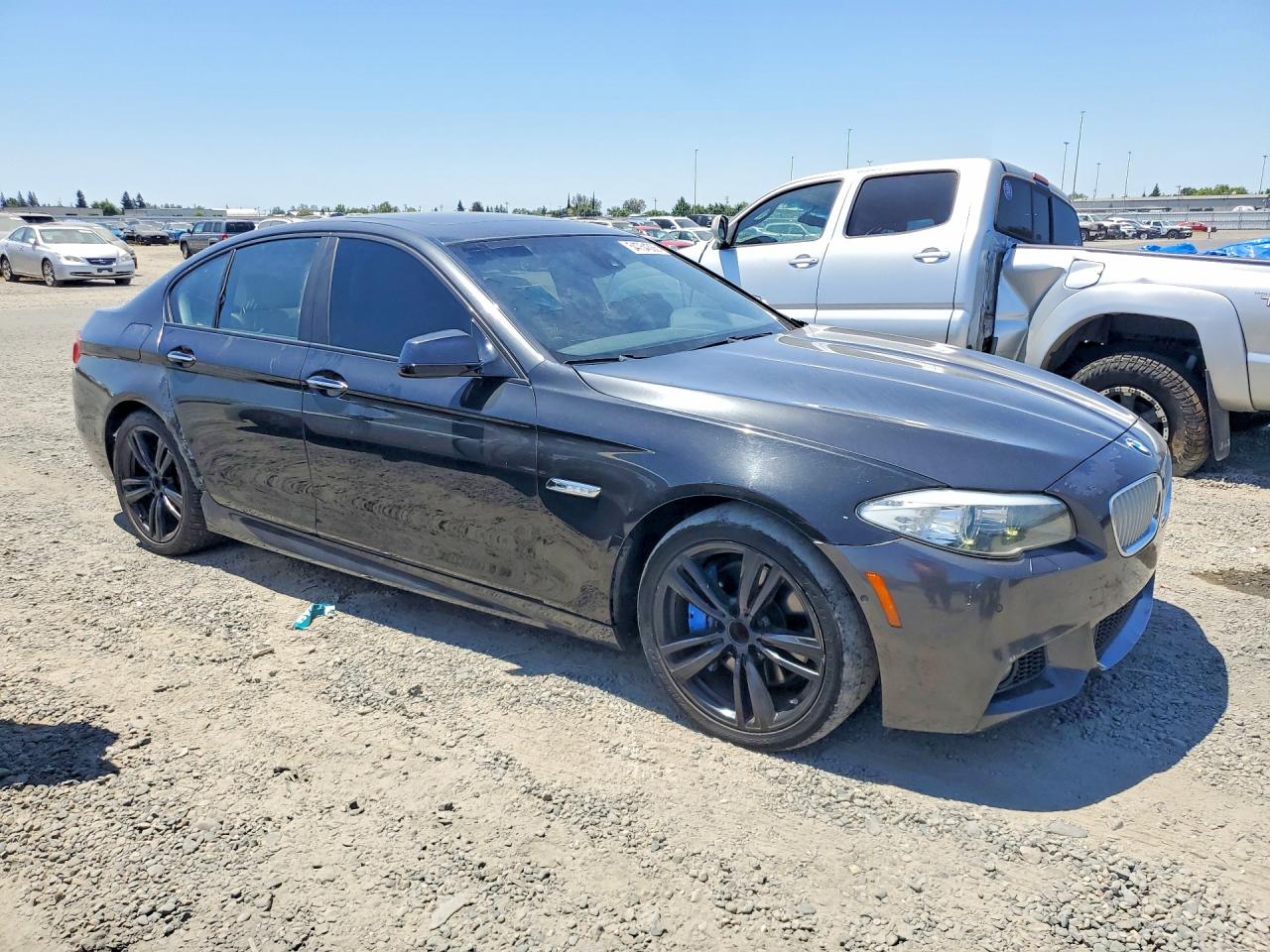 2012 Bmw 550 I Gray vin: WBAFR9C51CDV59305