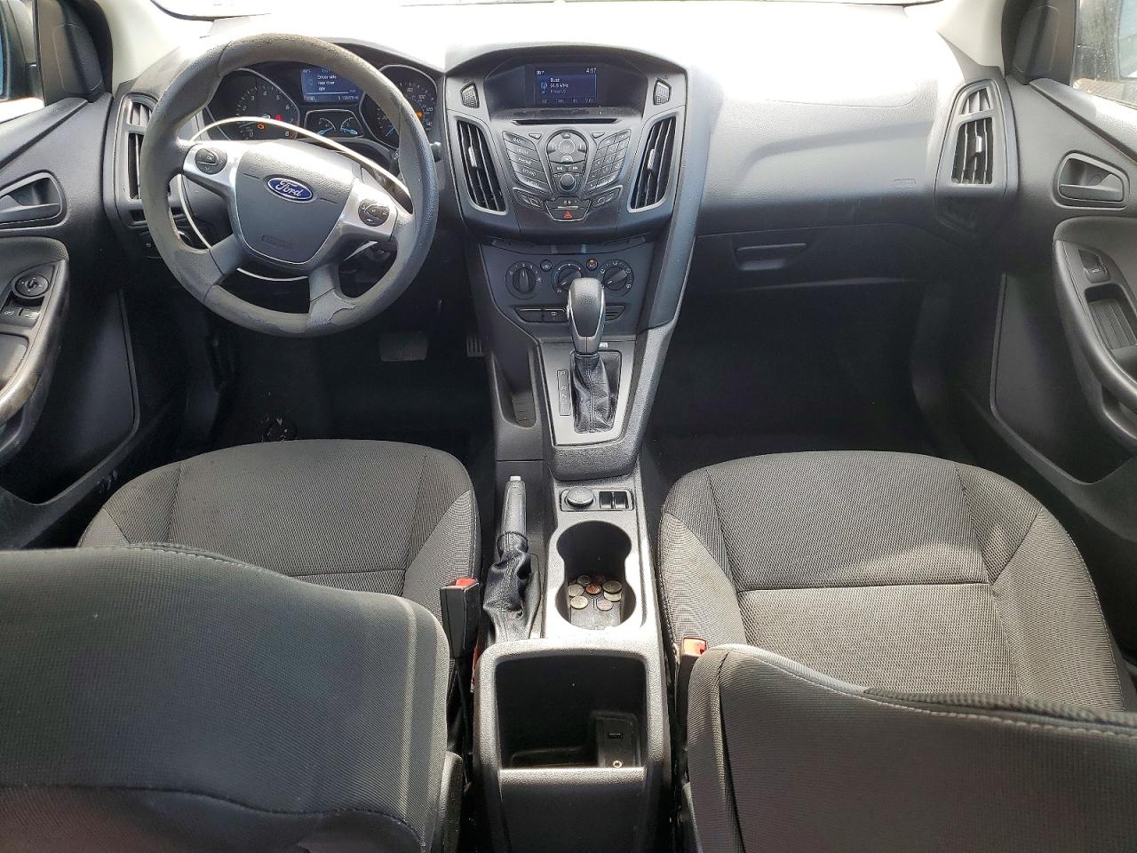 2014 Ford Focus S White vin: 1FADP3E20EL432804