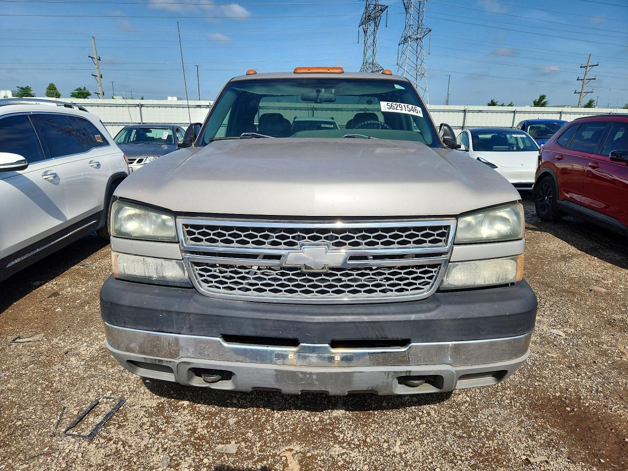 2005 Chevrolet Silverado K2500 Heavy Duty Бежевый vin: 1GCHK29U65E206397