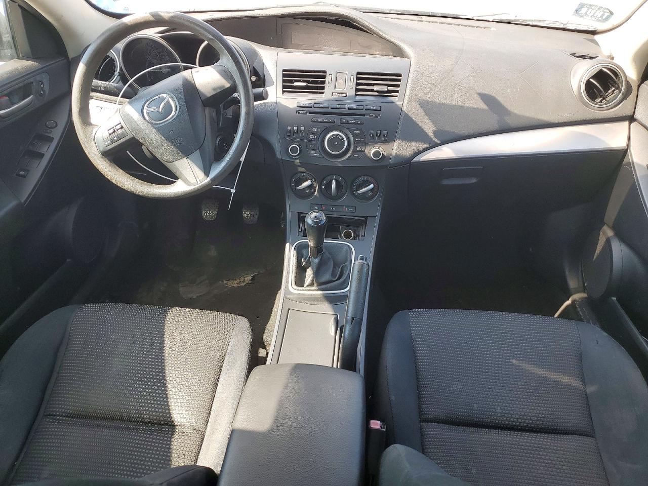 2012 Mazda 3 I Black vin: JM1BL1UF7C1595464