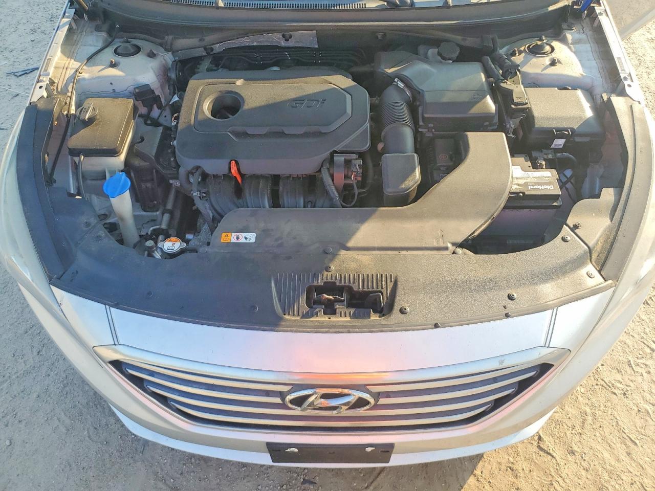 2016 Hyundai Sonata Se Серебряный vin: 5NPE24AF3GH339472