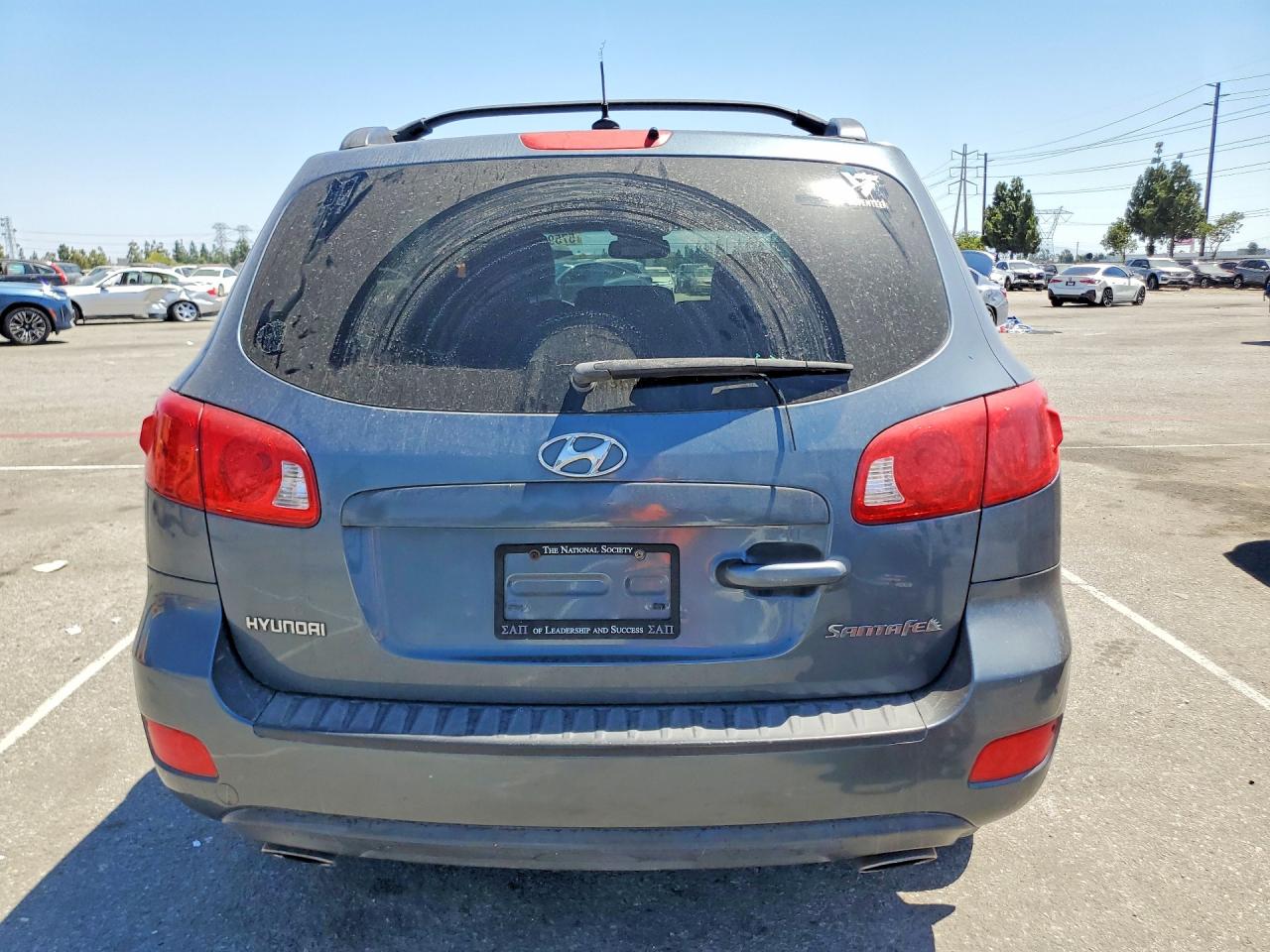 2009 Hyundai Santa Fe Se Gray vin: 5NMSH13E29H235527