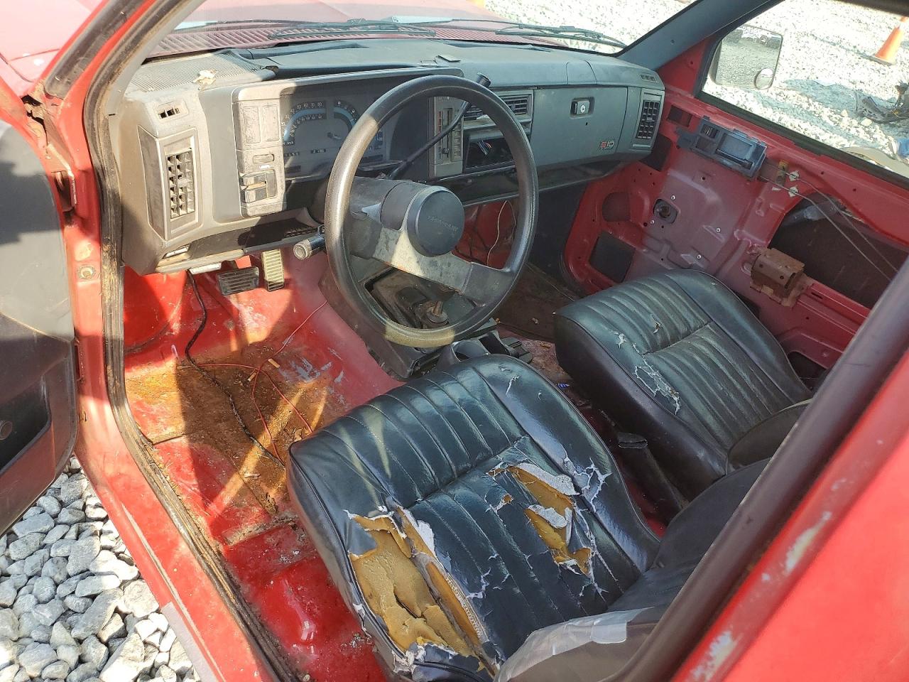 1991 Chevrolet Blazer S10 Red vin: 1GNCT18Z4M8244830