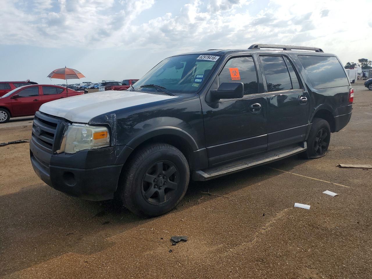 2009 Ford Expedition El Xlt Black vin: 1FMFK16569EB24654