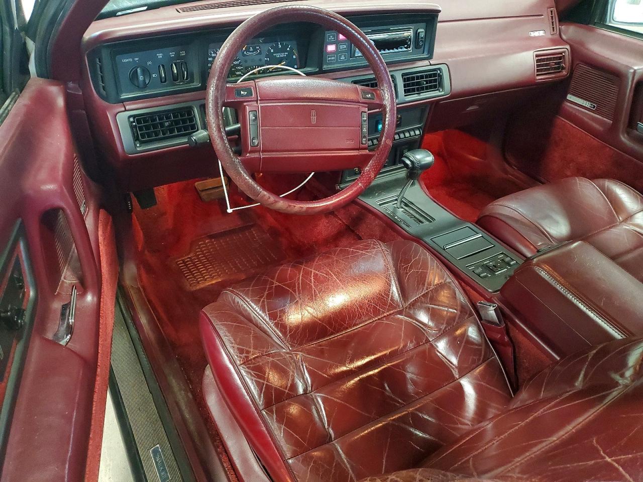 1990 Lincoln Mark Vii Lsc Белый vin: 1LNCM93E8LY708690