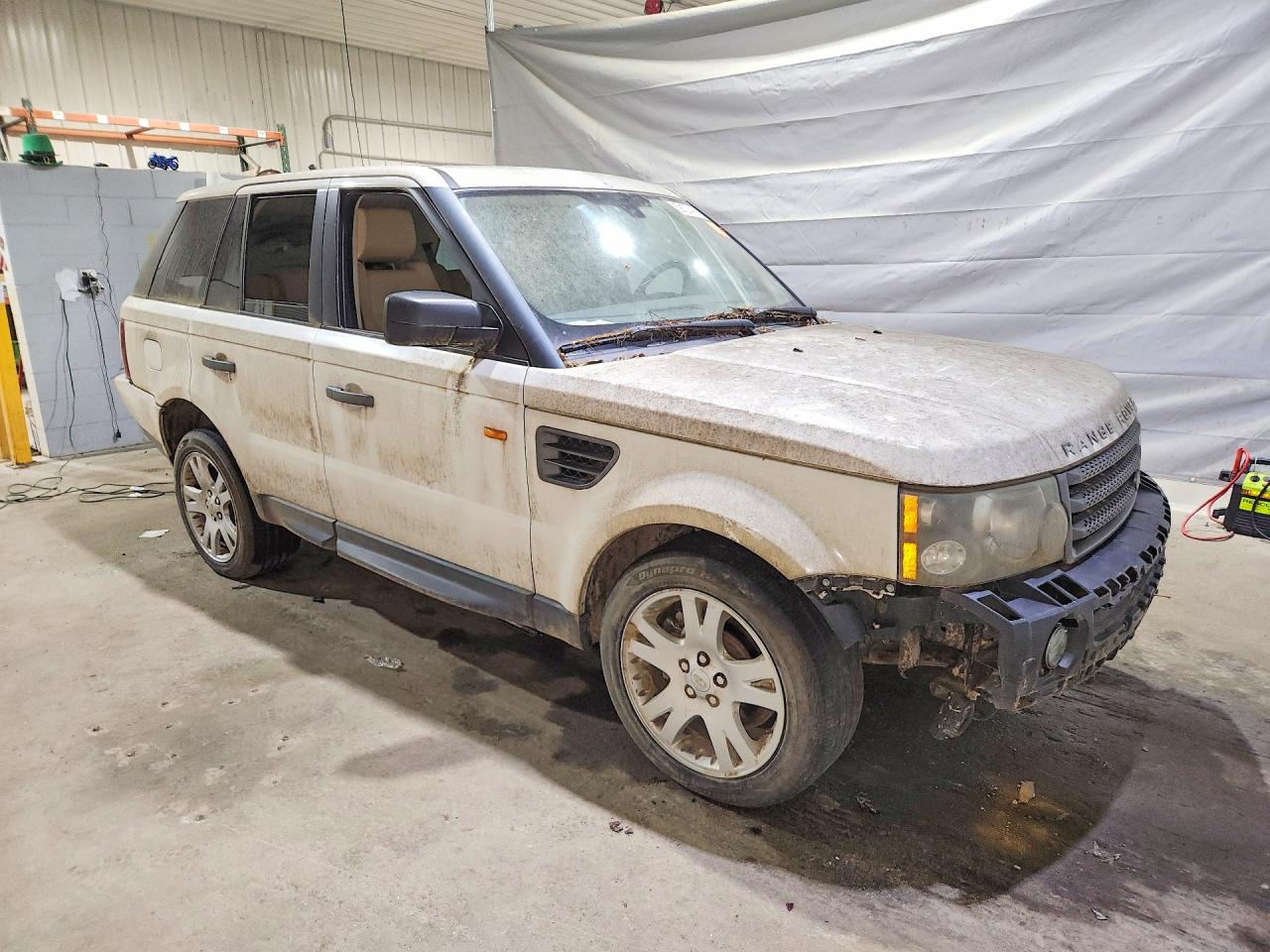 2006 Land Rover Range Rover Sport Hse White vin: SALSF25496A918923