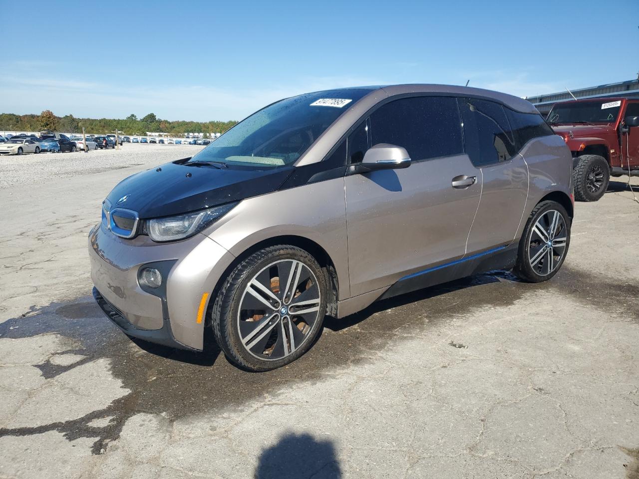 2014 Bmw I3 Bev Gray vin: WBY1Z2C59EVX51412