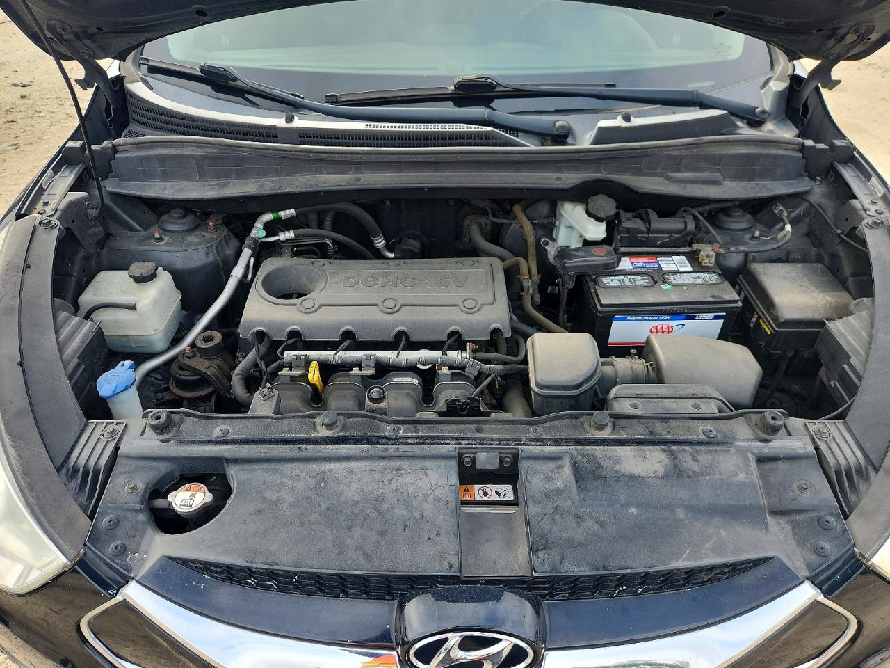 2013 Hyundai Tucson Limited Black vin: KM8JUCAC2DU726133