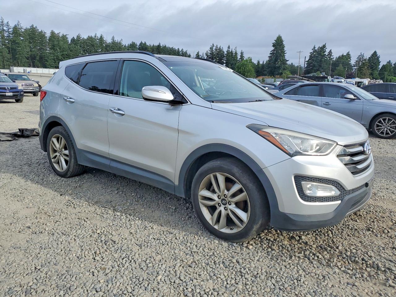 2015 Hyundai Santa Fe Sport 2.0t Silver vin: 5XYZWDLA0FG289742