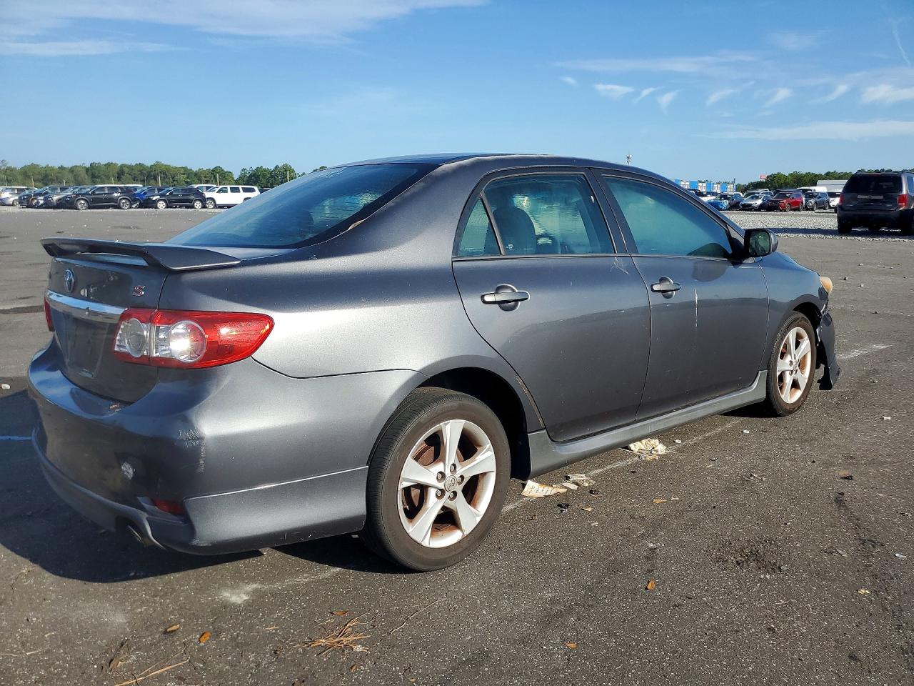 2011 Toyota Corolla S Черный vin: 2T1BU4EE1BC583616