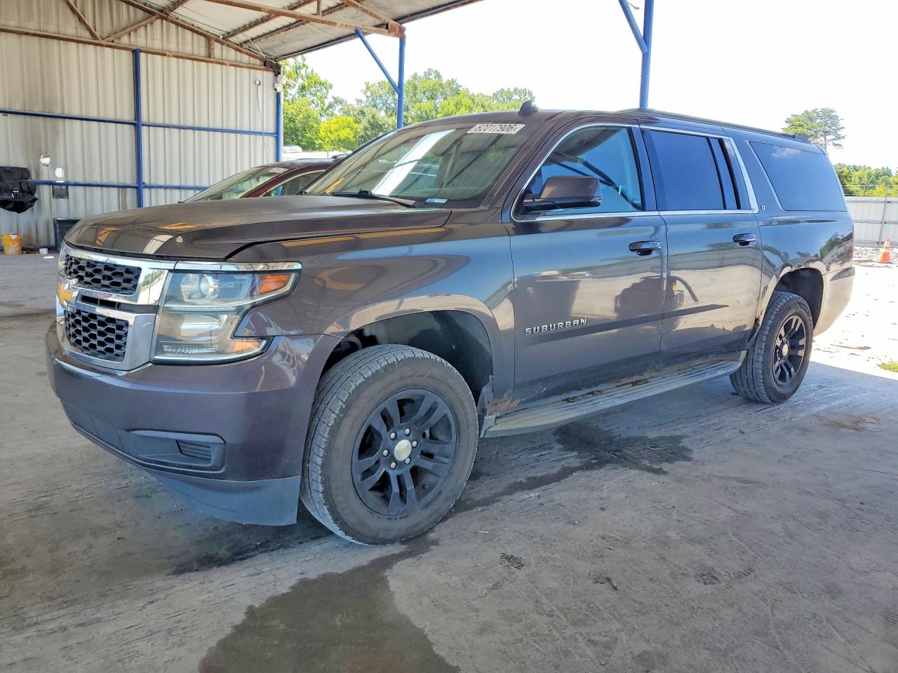 2015 Chevrolet Suburban K1500 Lt Charcoal vin: 1GNSKJKC8FR222281