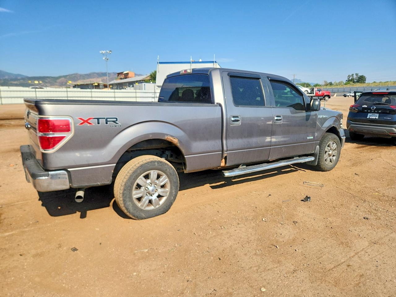 2012 Ford F150 Supercrew Gray vin: 1FTFW1ET5CFC12895
