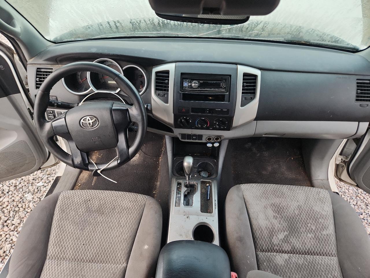 2012 Toyota Tacoma Prerunner Access Cab White vin: 5TFTX4GNXCX010063
