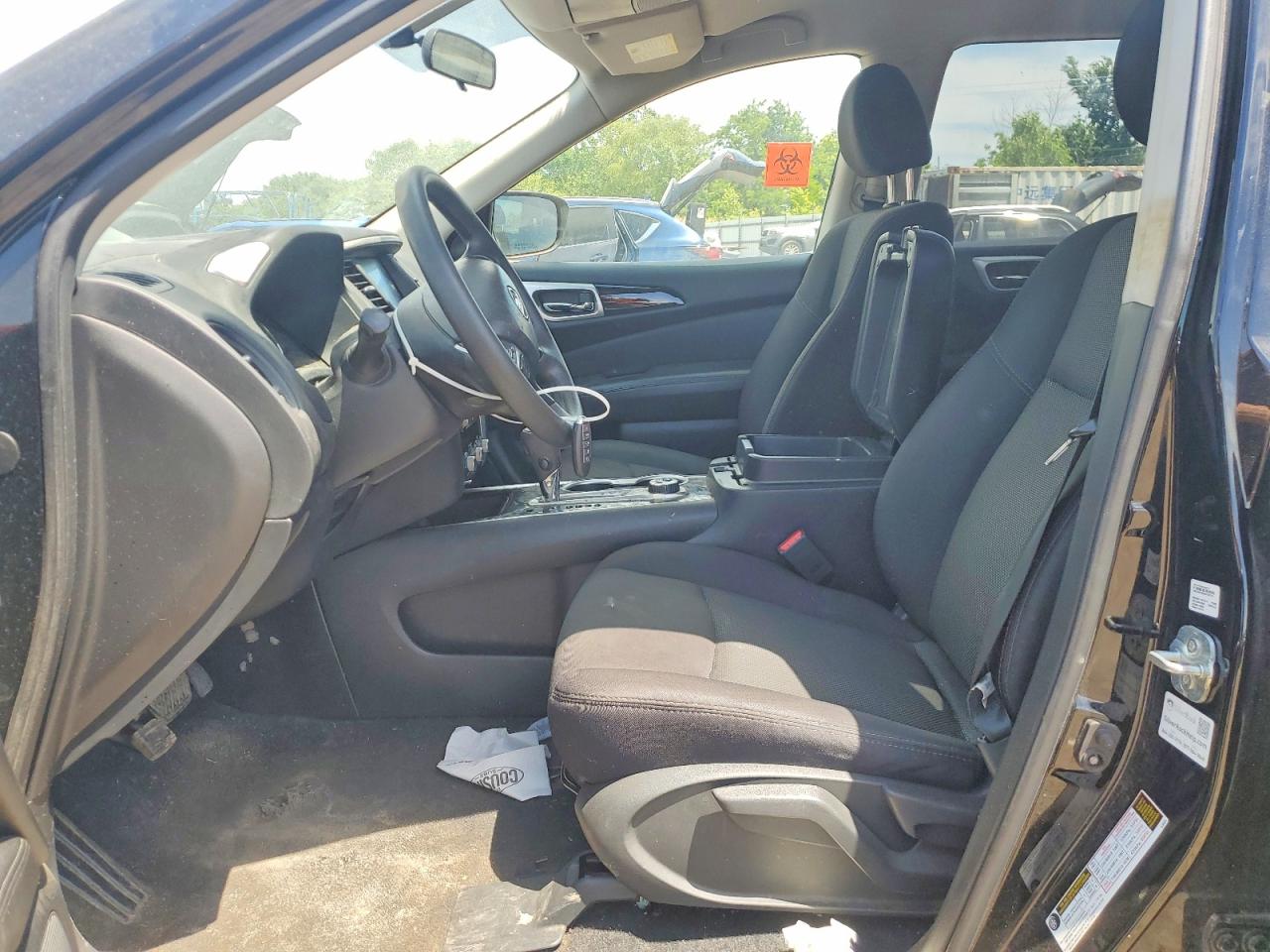 2019 Nissan Pathfinder S Black vin: 5N1DR2MM6KC642705