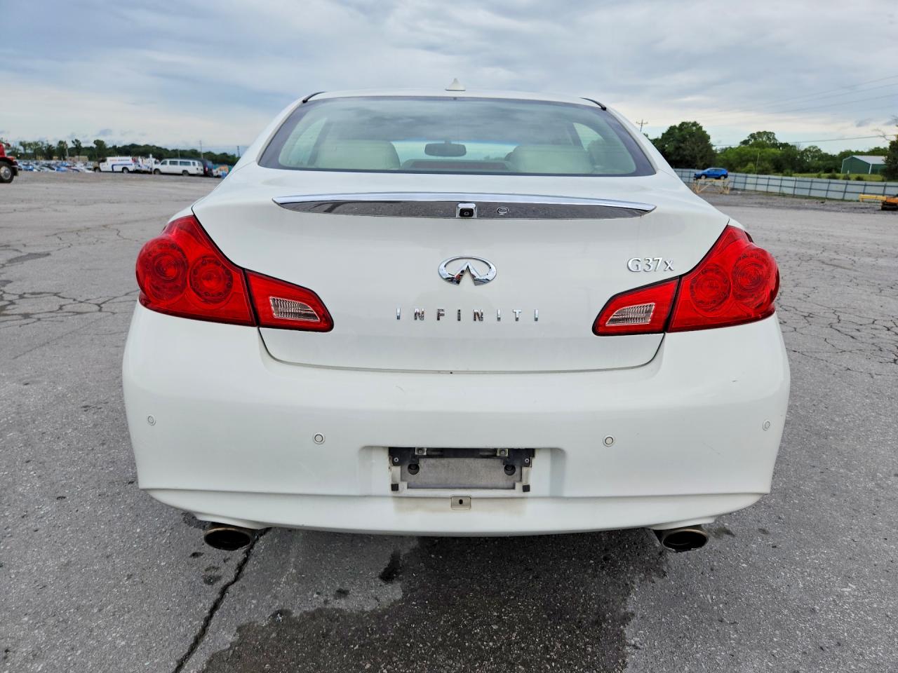 2013 Infiniti G37 Sedan X White vin: JN1CV6AR7DM357112