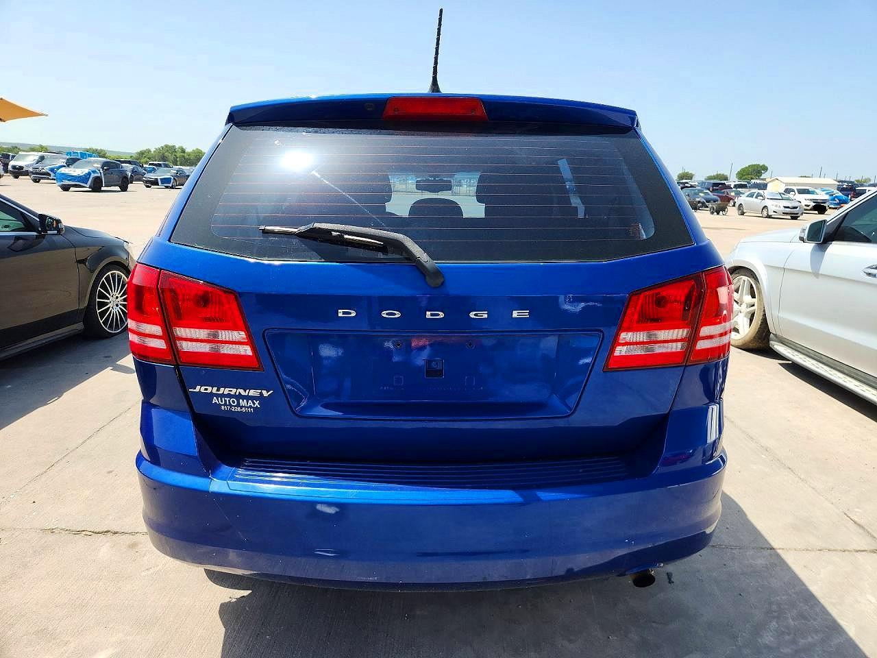 2015 Dodge Journey Blue vin: 3C4PDCAB2FT715376