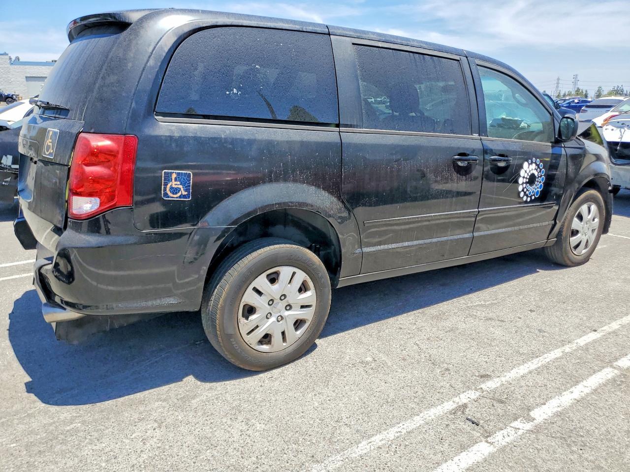 2014 Dodge Grand Caravan Se Черный vin: 2C4RDGBG0ER110400