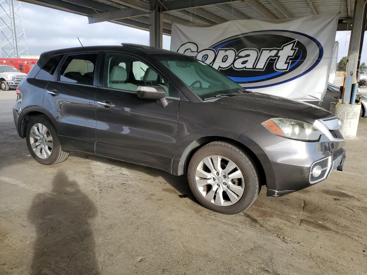 2010 Acura Rdx Technology Серый vin: 5J8TB1H5XAA006821