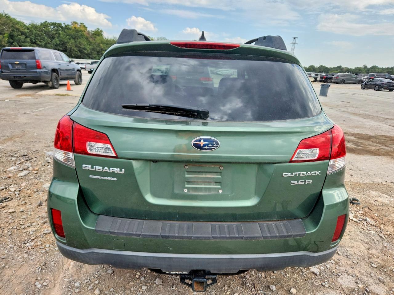 2013 Subaru Outback 3.6r Limited Green vin: 4S4BRDLCXD2246832