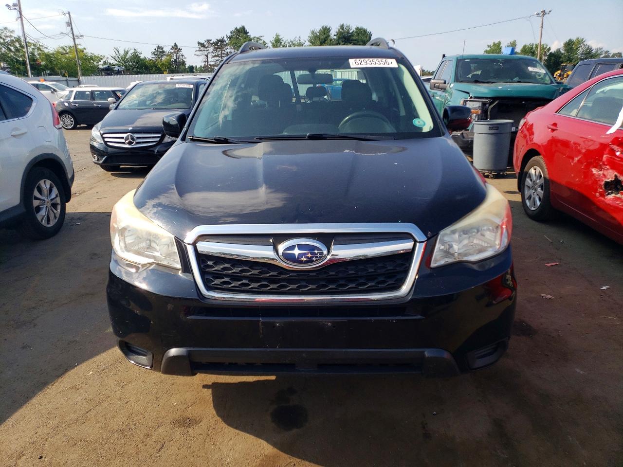 2014 Subaru Forester 2.5i Premium Black vin: JF2SJAEC0EH428224