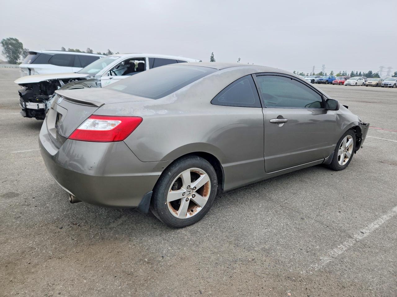 2008 Honda Civic Ex Gray vin: 2HGFG12828H572534