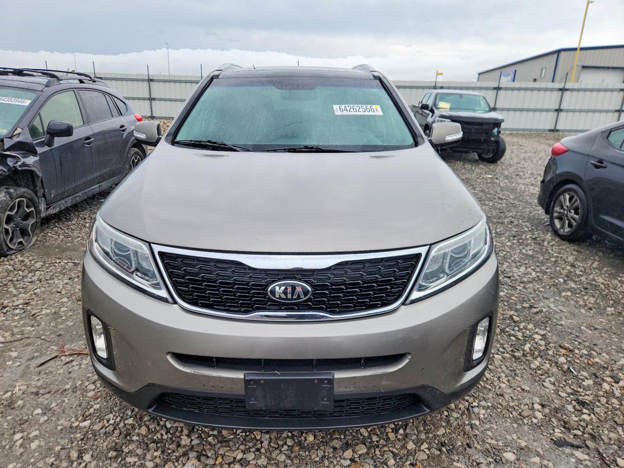 2015 Kia Sorento Ex Gray vin: 5XYKU4A74FG654745
