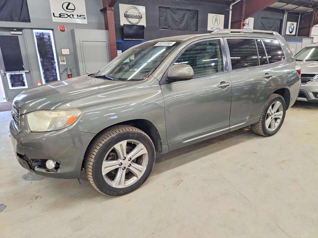 2009 Toyota Highlander Sport Green vin: JTEES43A692115565