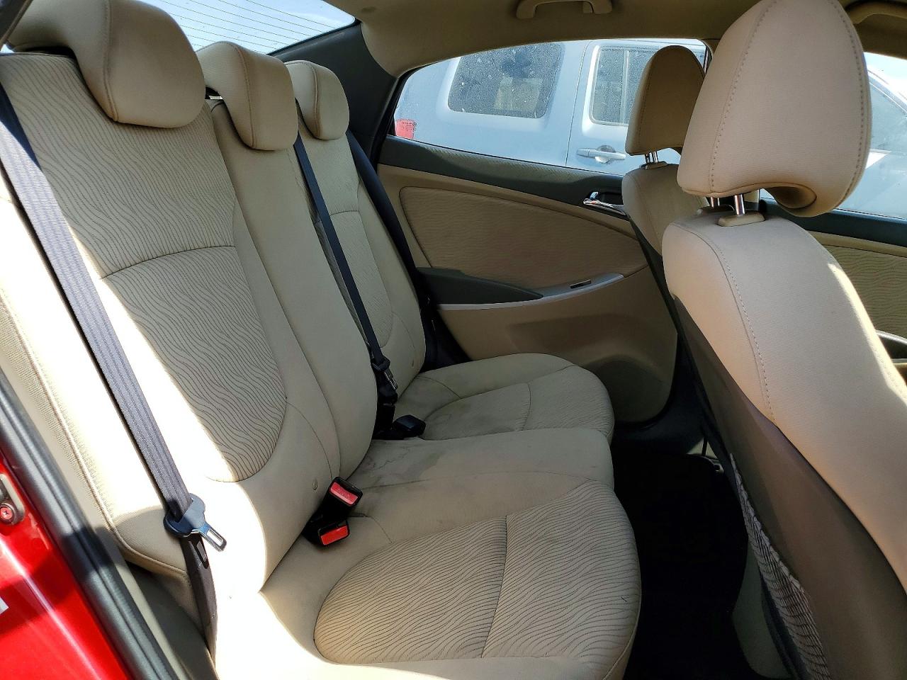 2012 Hyundai Accent Gls Red vin: KMHCU4AE3CU057109