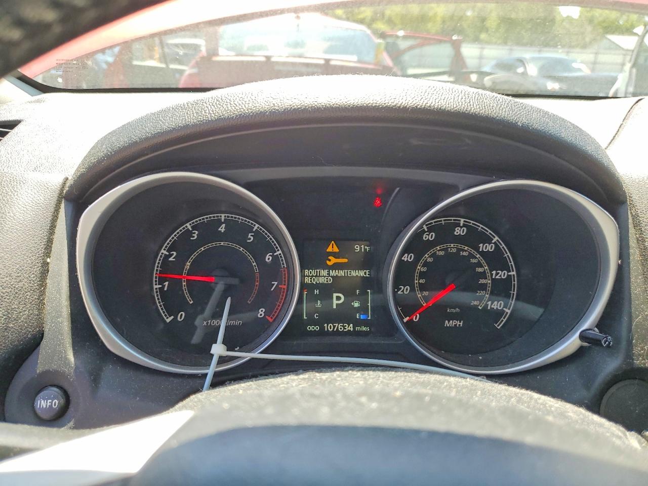 2015 Mitsubishi Outlander Sport Es Red vin: 4A4AP3AU2FE044783