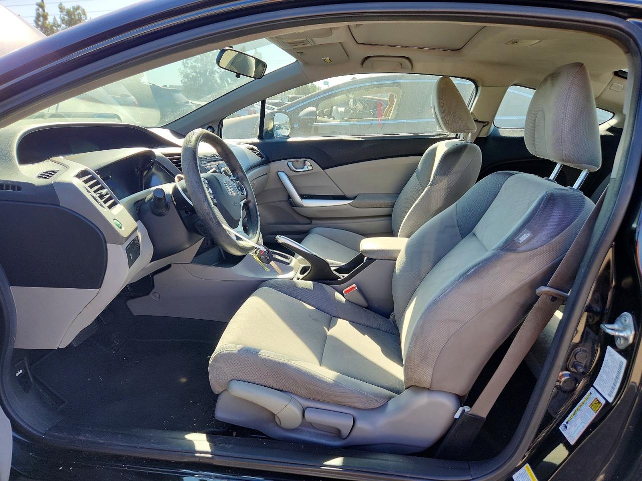 2012 Honda Civic Ex Black vin: 2HGFG3B8XCH538961