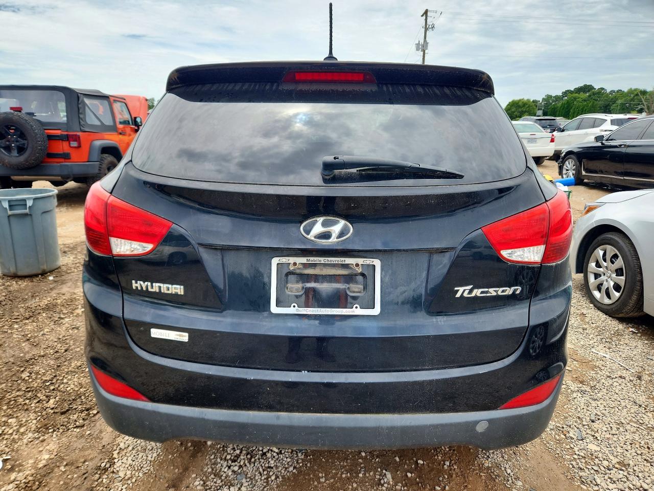 2013 Hyundai Tucson Gl Black vin: KM8JT3AB4DU739136