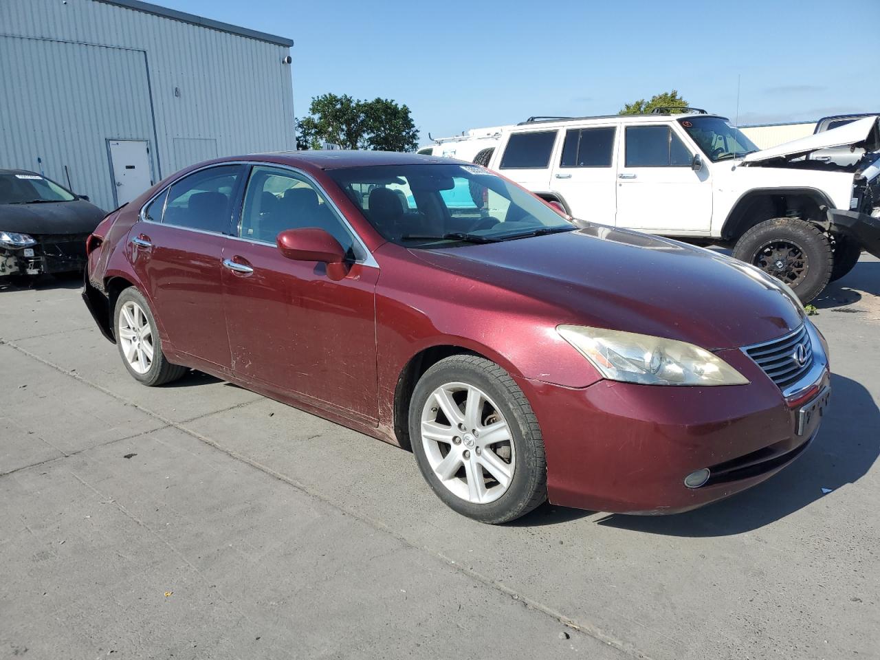 2008 Lexus Es 350 Burgundy vin: JTHBJ46G482167400