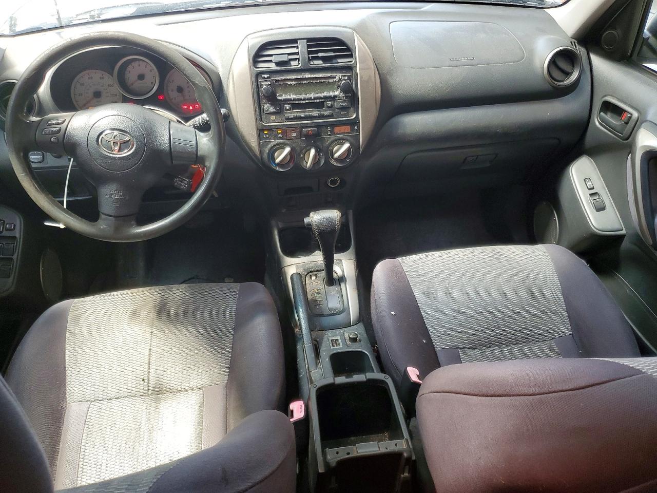 2004 Toyota Rav4 Base Silver vin: JTEHD20V246001227