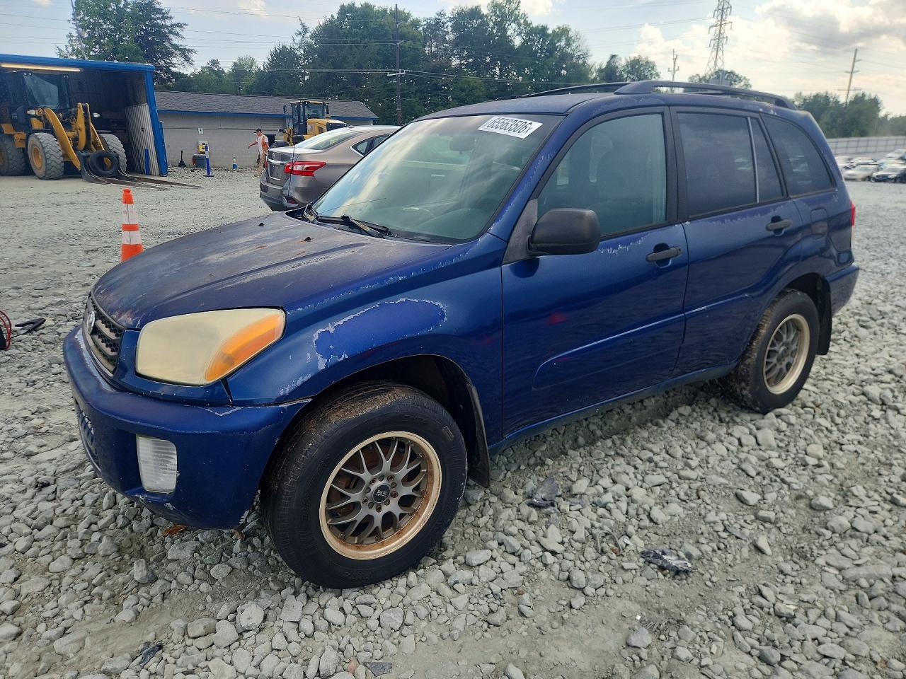 2003 Toyota Rav4 Base Синий vin: JTEHH20V436072299