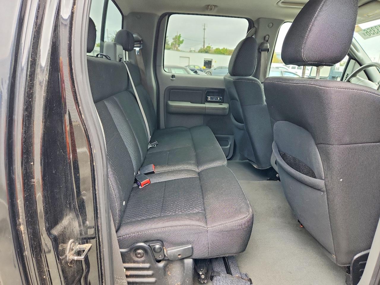 2008 Ford F150 Supercrew Black vin: 1FTPW14508KD88355