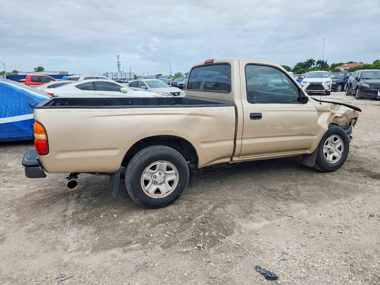 2004 Toyota Tacoma Base Gold vin: 5TENL42N94Z460129