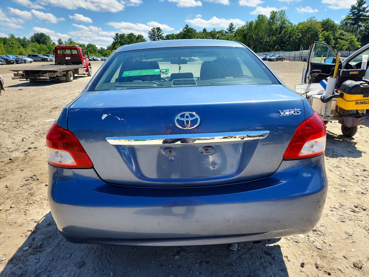 2012 Toyota Yaris Fleet Blue vin: JTDBT4K31CL021571