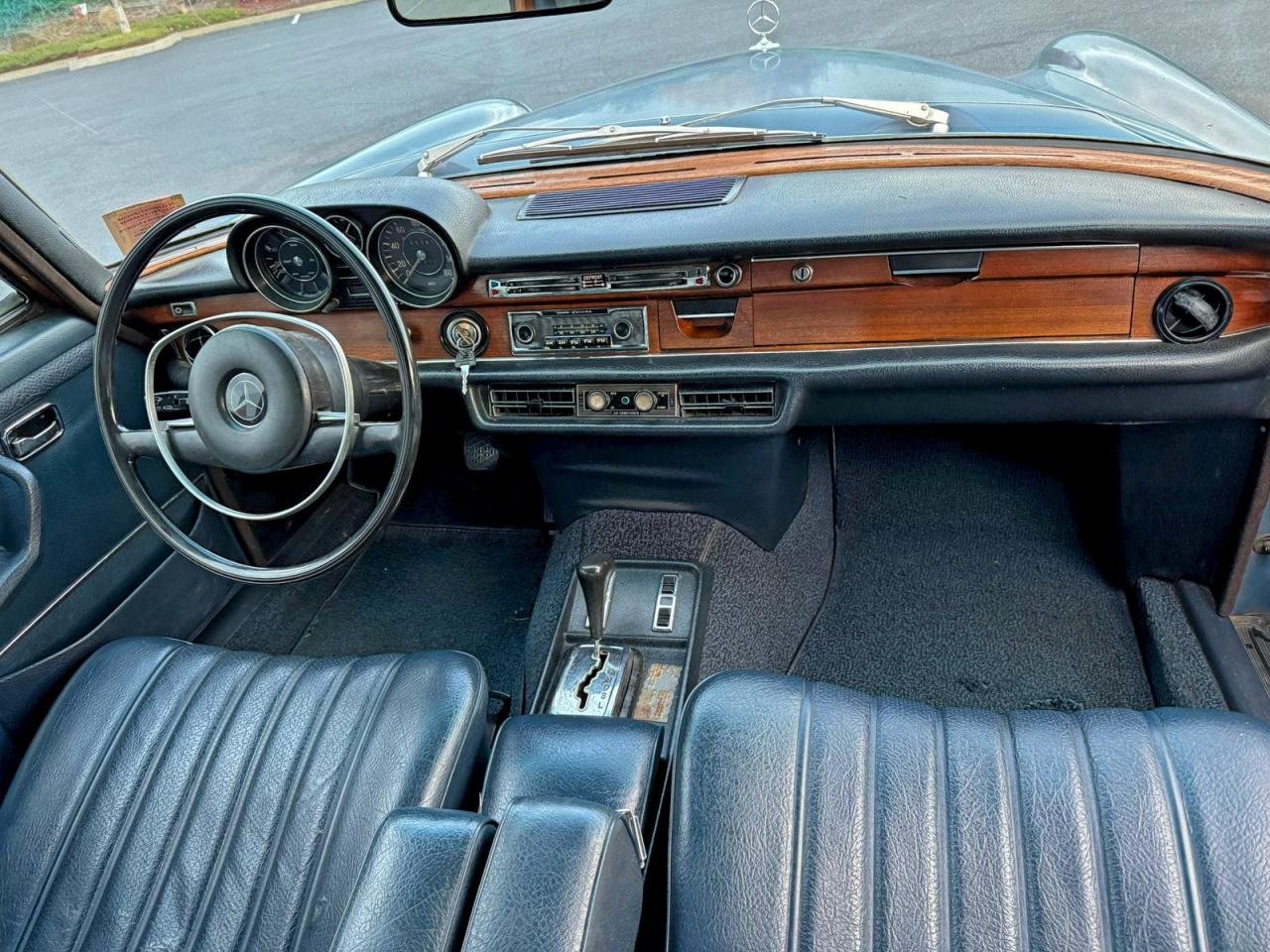 1972 Mercedes Benz 280 Se Blue vin: 10801812088890