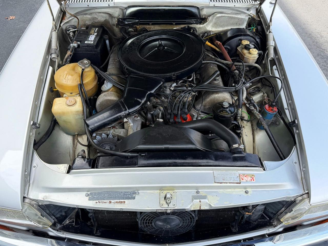 1973 Mercedes-benz 450 Sl Silver vin: 10704412009920