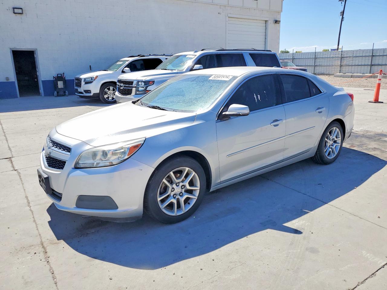 2013 Chevrolet Malibu 1lt Серебряный vin: 1G11C5SA0DF221639