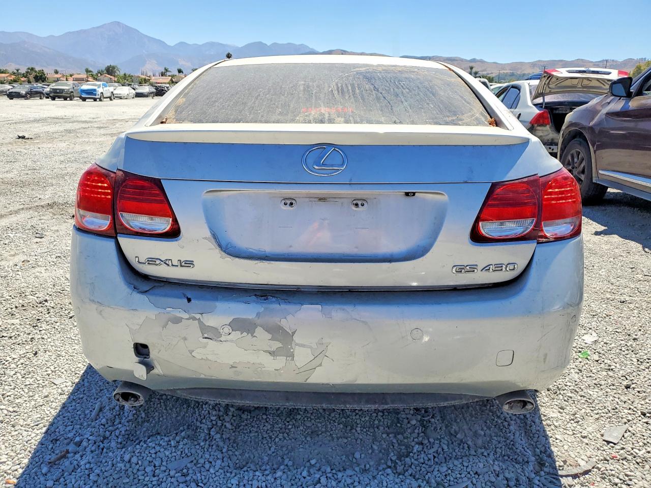 2006 Lexus Gs 430 Silver vin: JTHBN96S265013589