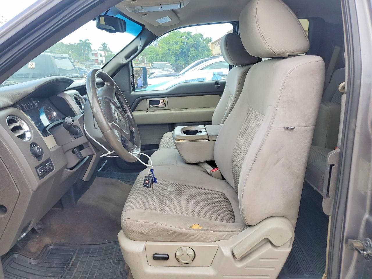 2010 Ford F150 Super Cab Gray vin: 1FTFX1EV7AFD30989