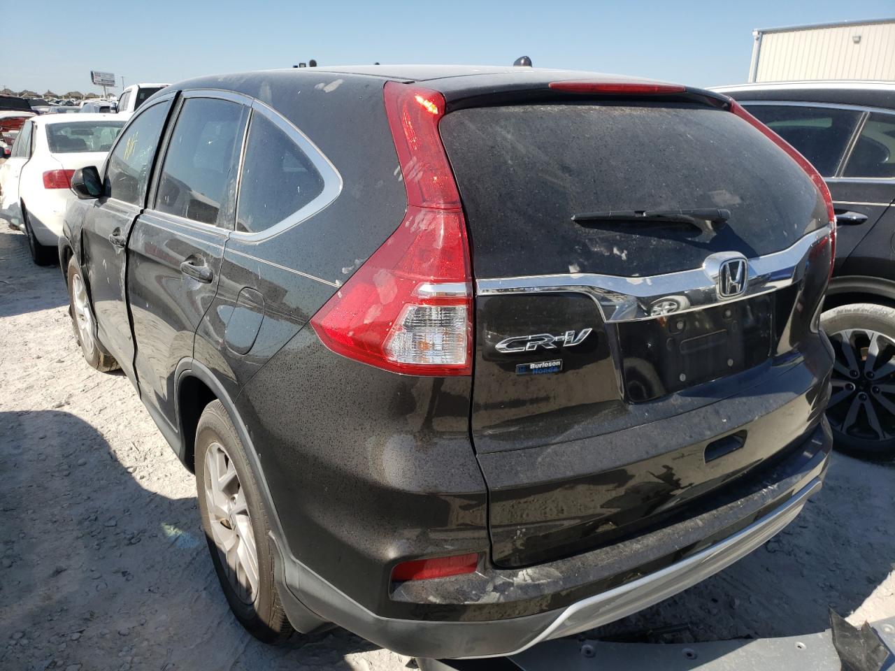2016 Honda Cr-v Ex Черный vin: 2HKRM3H57GH551956