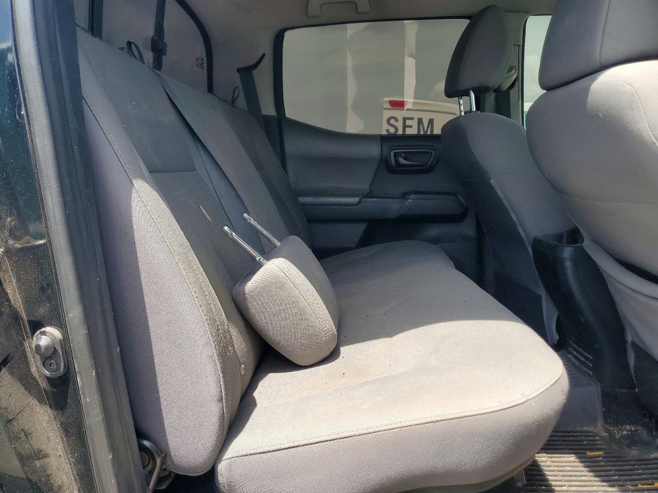 2019 Toyota Tacoma Sr V6 Черный vin: 3TMCZ5ANXKM225794