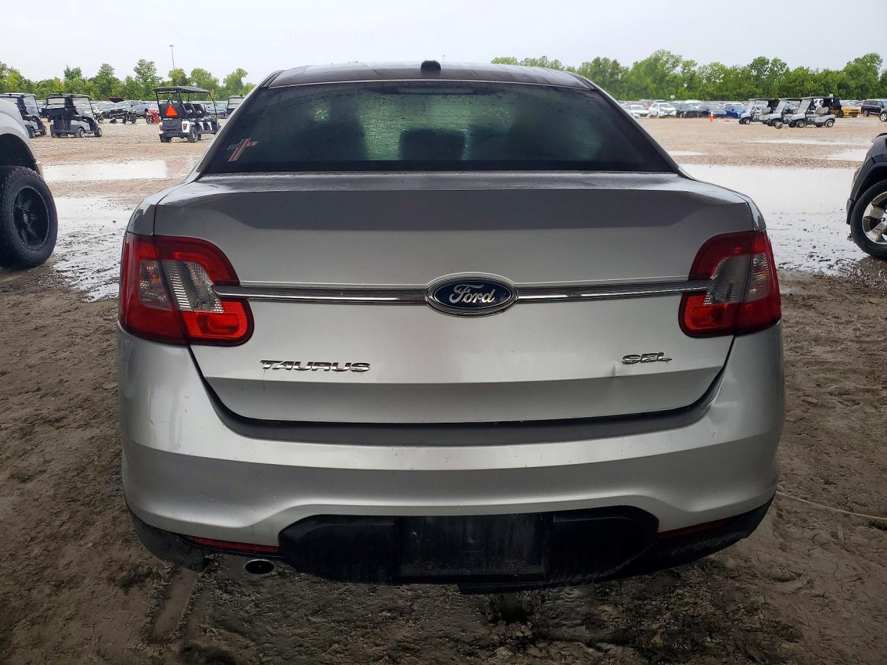 2012 Ford Taurus Sel Silver vin: 1FAHP2EWXCG113141