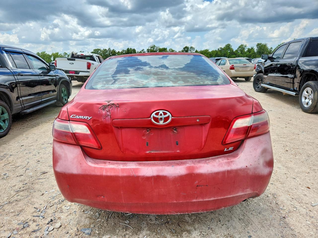 2007 Toyota Camry Le Red vin: 4T1BE46K87U067650