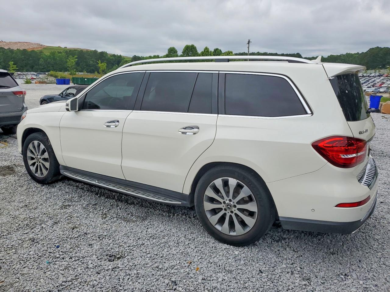 2018 Mercedes-benz Gls 450 4matic White vin: 4JGDF6EE3JB029789