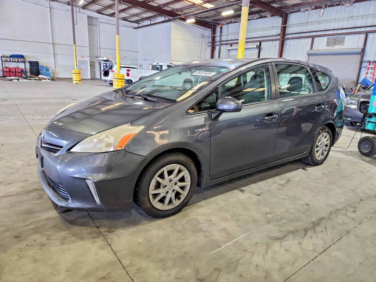 2013 Toyota Prius V Three Gray vin: JTDZN3EU9D3221395