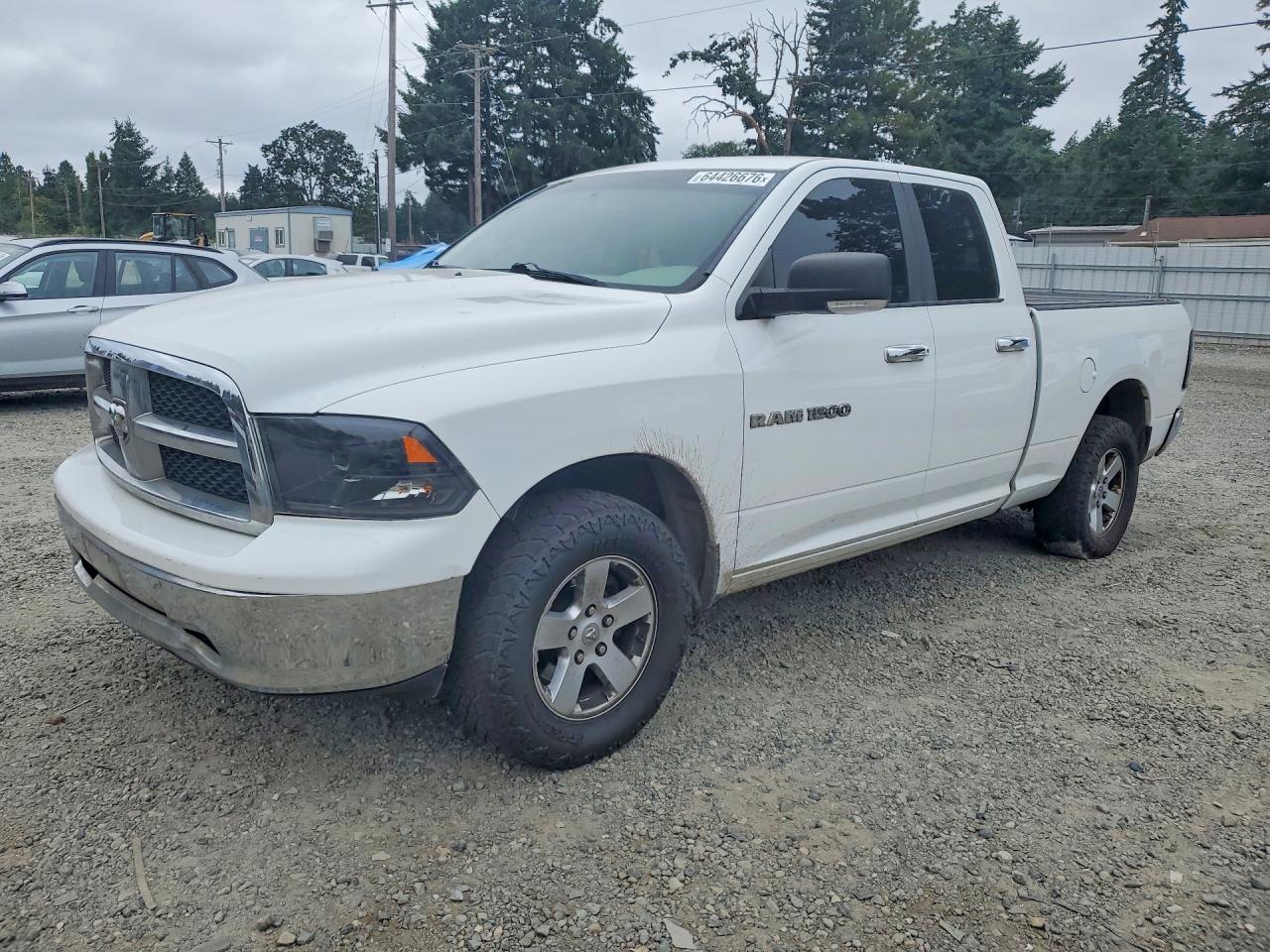 2012 Dodge Ram 1500 Slt White vin: 1C6RD7GP2CS227164