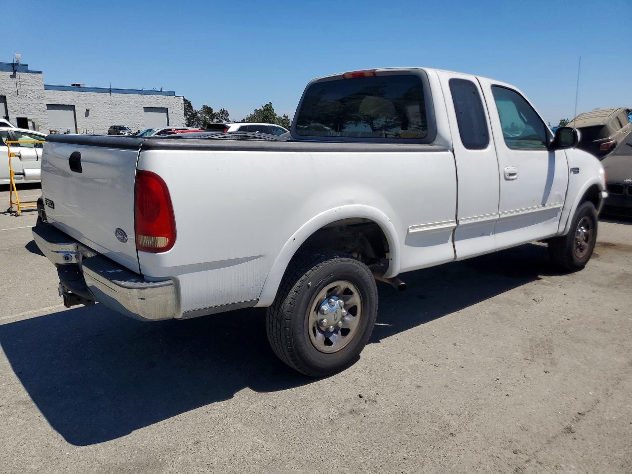 1997 Ford F250 White vin: 1FTFX28W8VKC74729